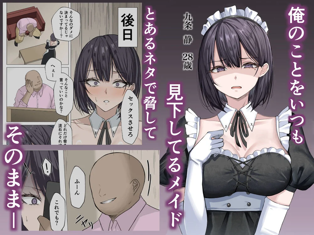 クール系メイドさんに命令して中出しS〇Xする話 画像1